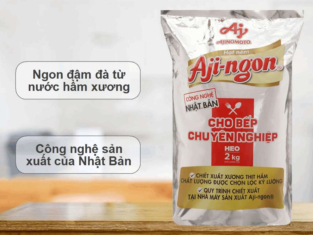 Hat Nêm Ajingon Heo gói 2 kg Thùng 6 gói